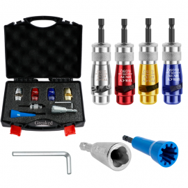 Greaked Fast Stripping Wire Tool and Twisting Tool Adjustable Cable Peeling Twister Electric Wire Peeling Machine for 2.5-10 square