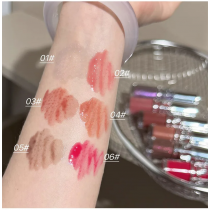 Greaked Transparent Moisturizing Lip Gloss Hydrating Drying Lips Mirror Lipstick Makeup Crystal Lip Oil Mirror Lip Glaze Tinted Plumper